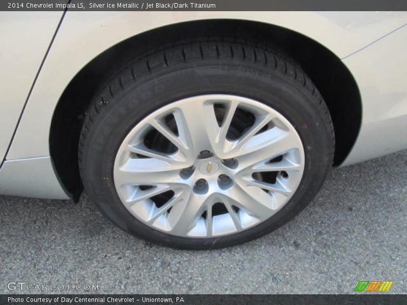 Silver Ice Metallic / Jet Black/Dark Titanium 2014 Chevrolet Impala LS