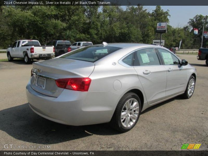 Silver Ice Metallic / Jet Black/Dark Titanium 2014 Chevrolet Impala LS