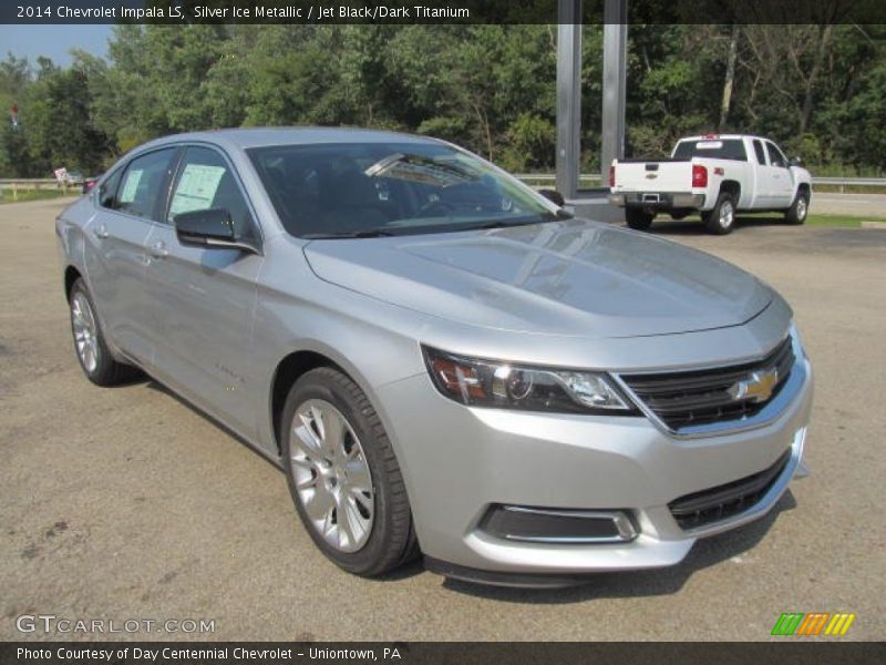 Front 3/4 View of 2014 Impala LS