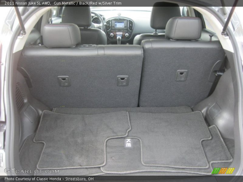 Gun Metallic / Black/Red w/Silver Trim 2011 Nissan Juke SL AWD
