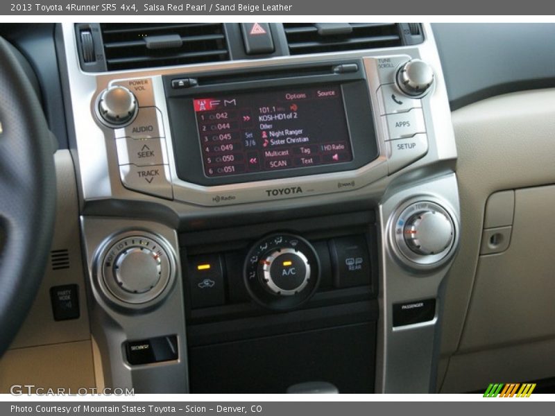 Salsa Red Pearl / Sand Beige Leather 2013 Toyota 4Runner SR5 4x4