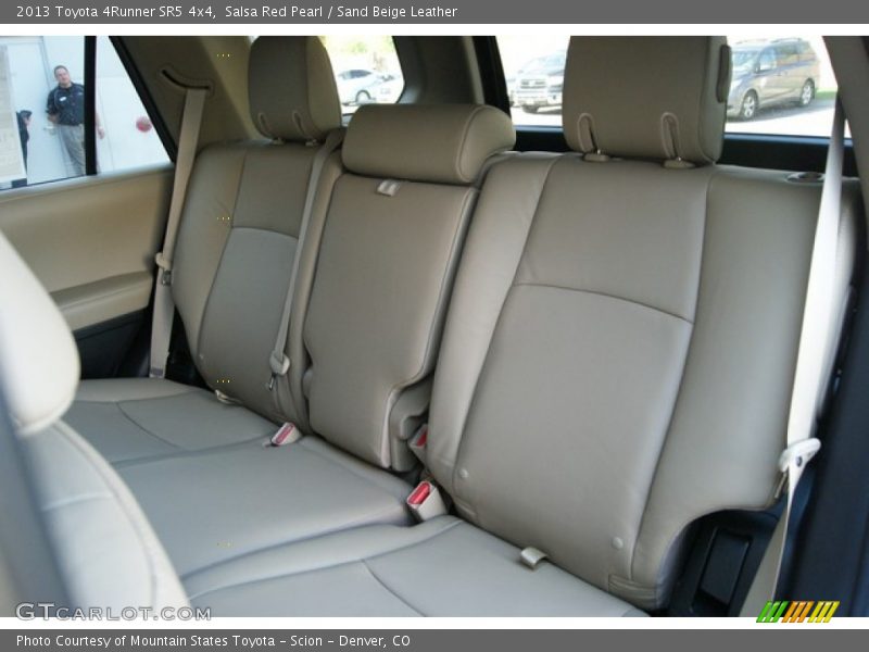 Salsa Red Pearl / Sand Beige Leather 2013 Toyota 4Runner SR5 4x4