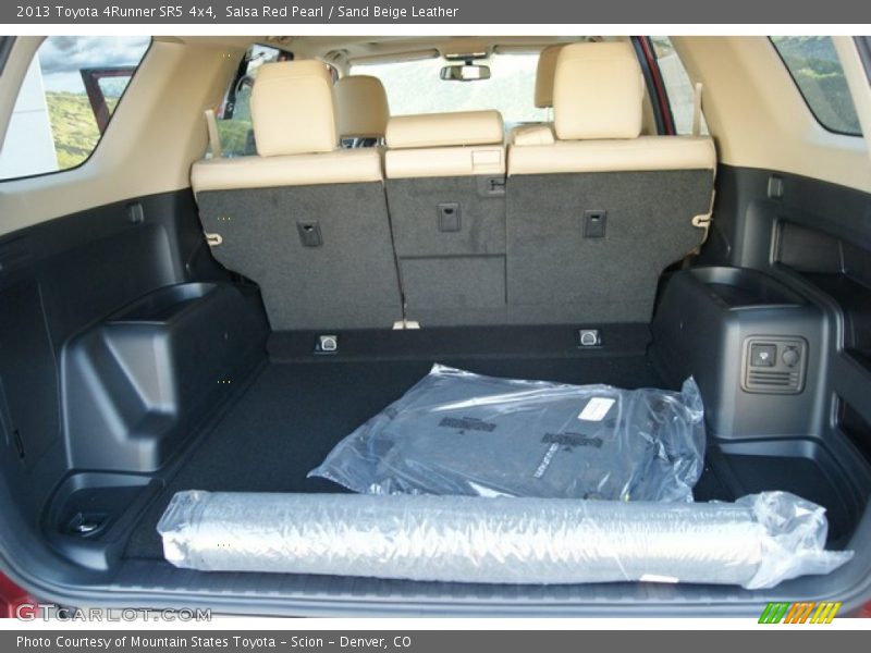 Salsa Red Pearl / Sand Beige Leather 2013 Toyota 4Runner SR5 4x4