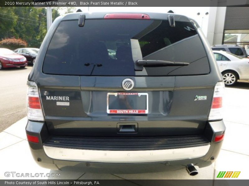 Black Pearl Slate Metallic / Black 2010 Mercury Mariner V6 Premier 4WD