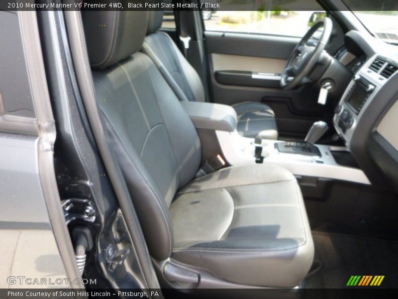 Black Pearl Slate Metallic / Black 2010 Mercury Mariner V6 Premier 4WD