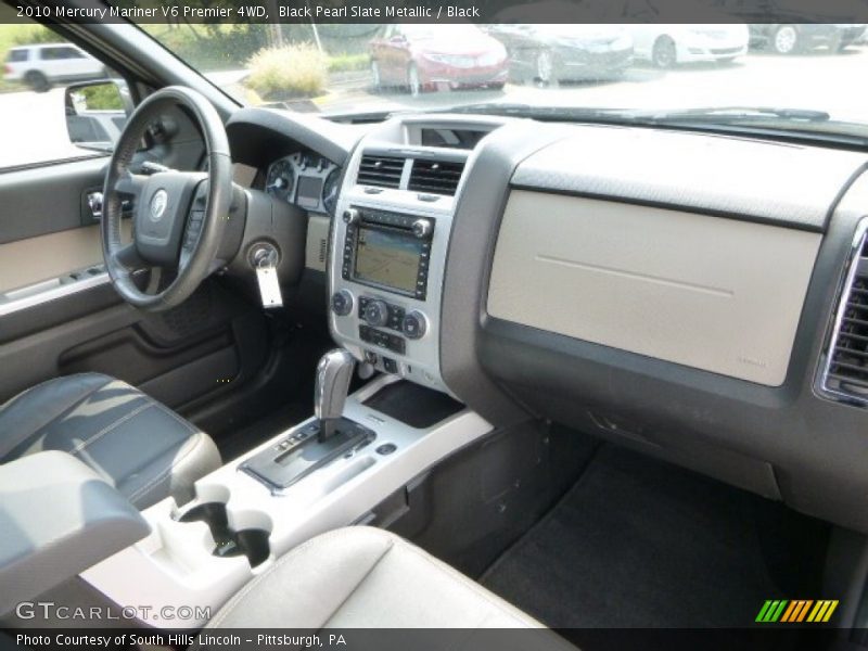 Black Pearl Slate Metallic / Black 2010 Mercury Mariner V6 Premier 4WD