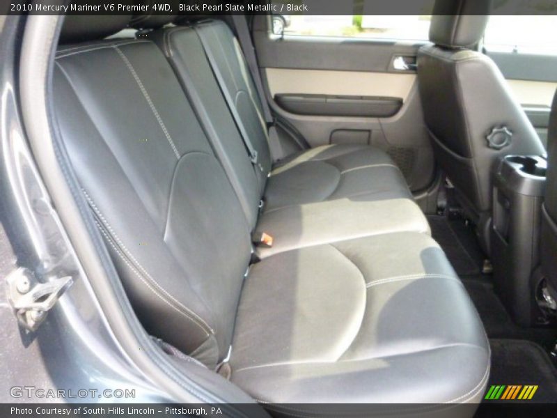 Black Pearl Slate Metallic / Black 2010 Mercury Mariner V6 Premier 4WD