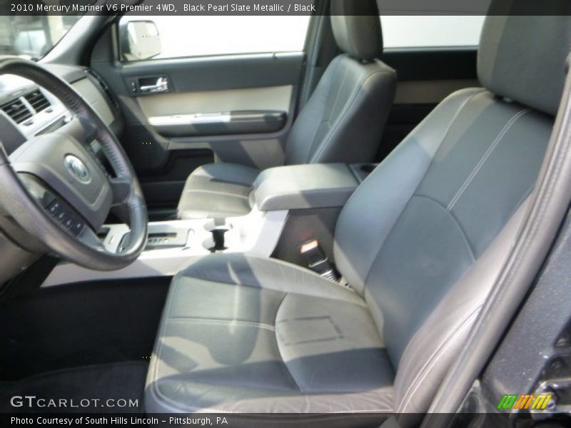 Black Pearl Slate Metallic / Black 2010 Mercury Mariner V6 Premier 4WD
