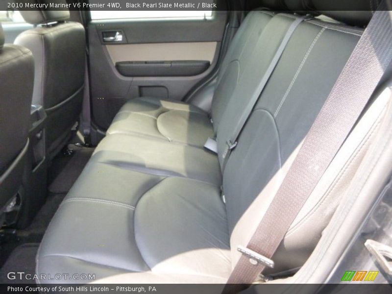 Black Pearl Slate Metallic / Black 2010 Mercury Mariner V6 Premier 4WD