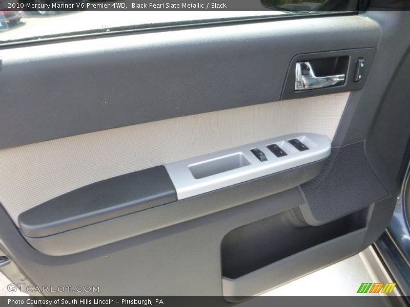 Black Pearl Slate Metallic / Black 2010 Mercury Mariner V6 Premier 4WD