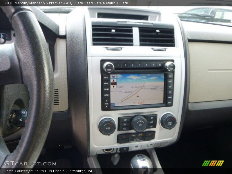 Black Pearl Slate Metallic / Black 2010 Mercury Mariner V6 Premier 4WD