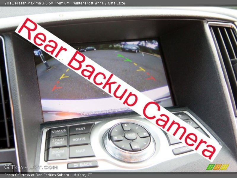 Winter Frost White / Cafe Latte 2011 Nissan Maxima 3.5 SV Premium