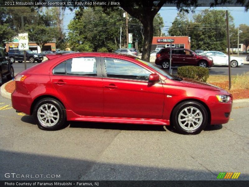  2011 Lancer Sportback ES Rally Red Metallic