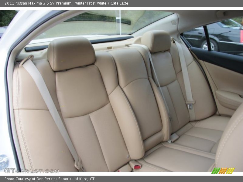 Winter Frost White / Cafe Latte 2011 Nissan Maxima 3.5 SV Premium