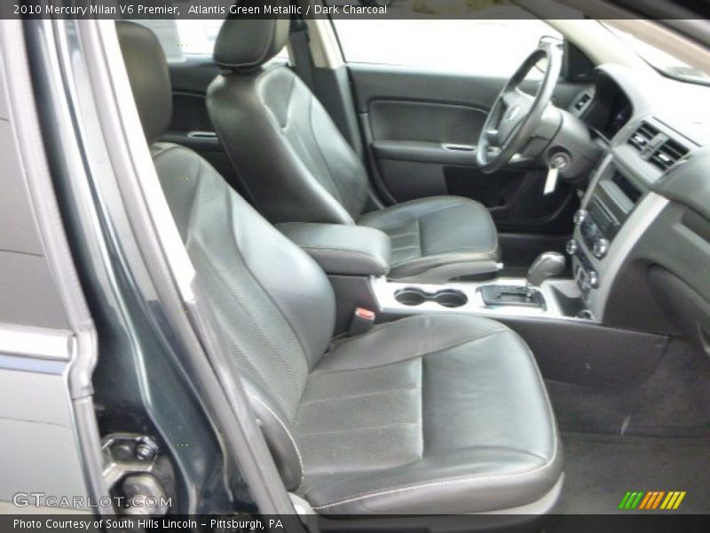 Atlantis Green Metallic / Dark Charcoal 2010 Mercury Milan V6 Premier
