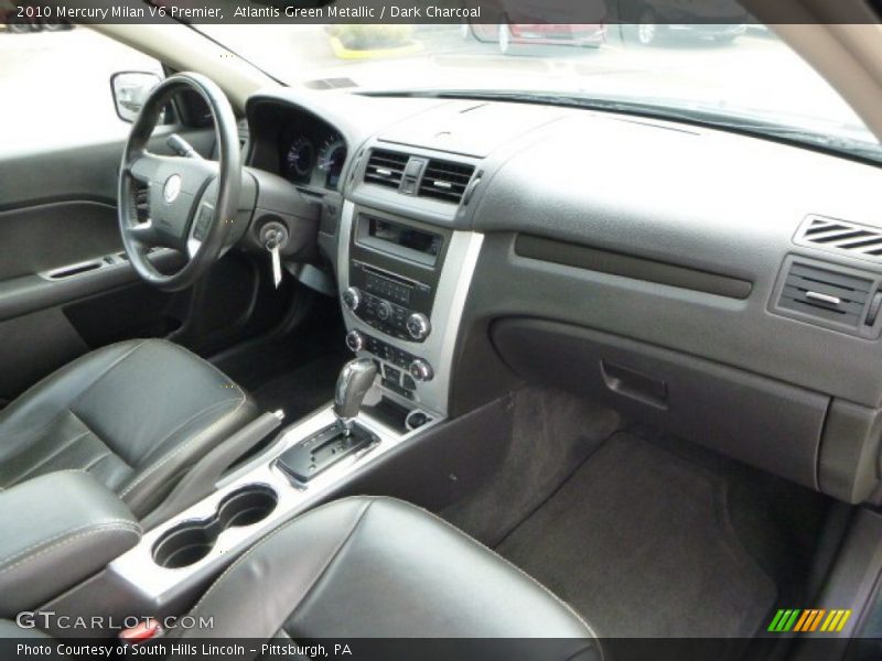 Atlantis Green Metallic / Dark Charcoal 2010 Mercury Milan V6 Premier