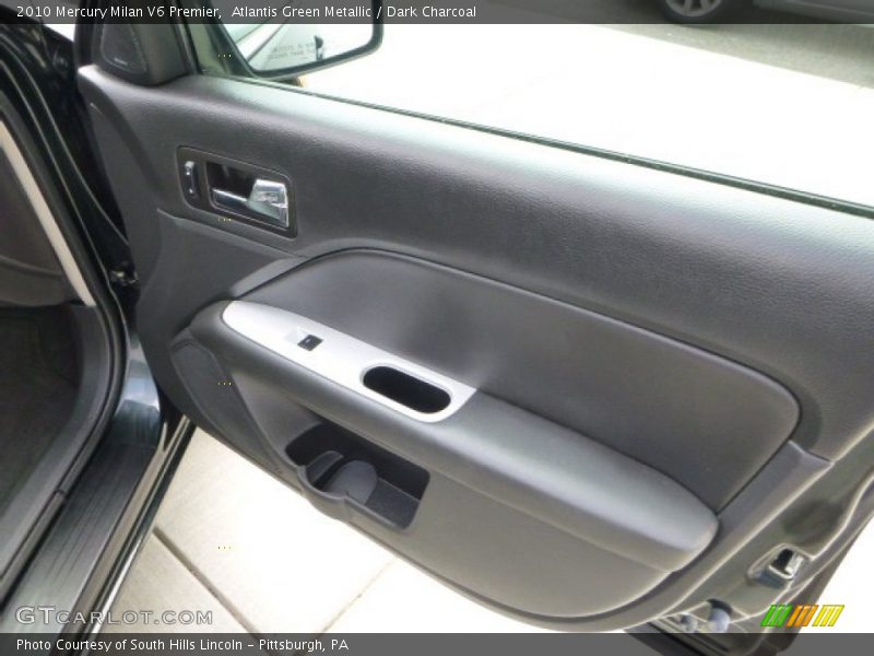 Atlantis Green Metallic / Dark Charcoal 2010 Mercury Milan V6 Premier