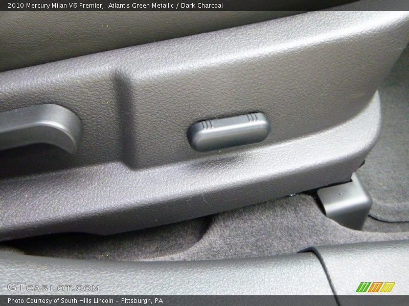 Atlantis Green Metallic / Dark Charcoal 2010 Mercury Milan V6 Premier
