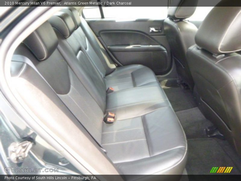 Atlantis Green Metallic / Dark Charcoal 2010 Mercury Milan V6 Premier
