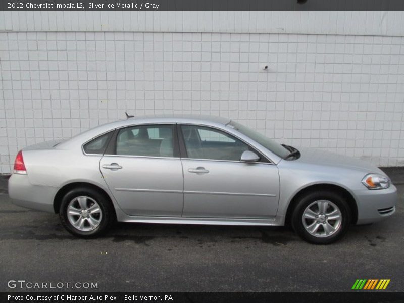 Silver Ice Metallic / Gray 2012 Chevrolet Impala LS