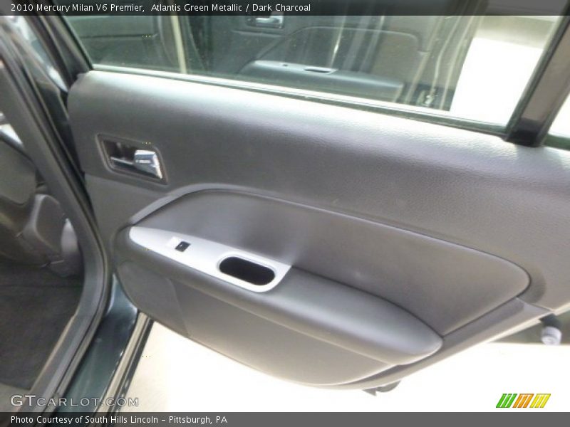 Atlantis Green Metallic / Dark Charcoal 2010 Mercury Milan V6 Premier