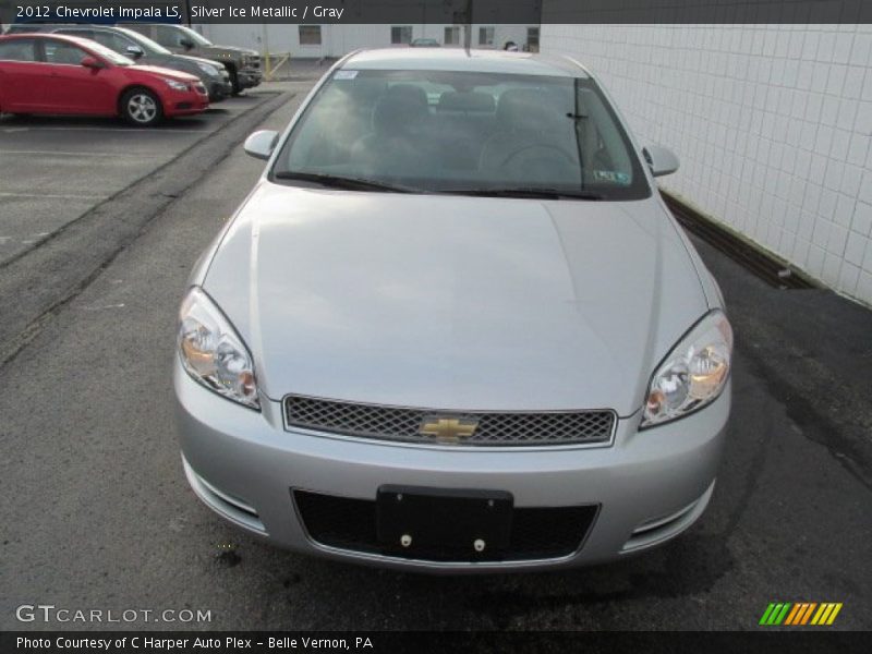 Silver Ice Metallic / Gray 2012 Chevrolet Impala LS