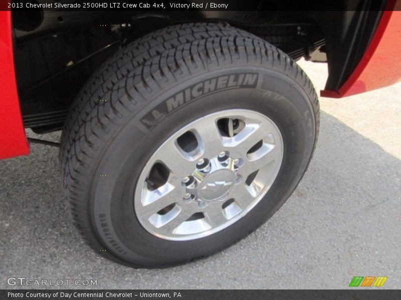 Victory Red / Ebony 2013 Chevrolet Silverado 2500HD LTZ Crew Cab 4x4