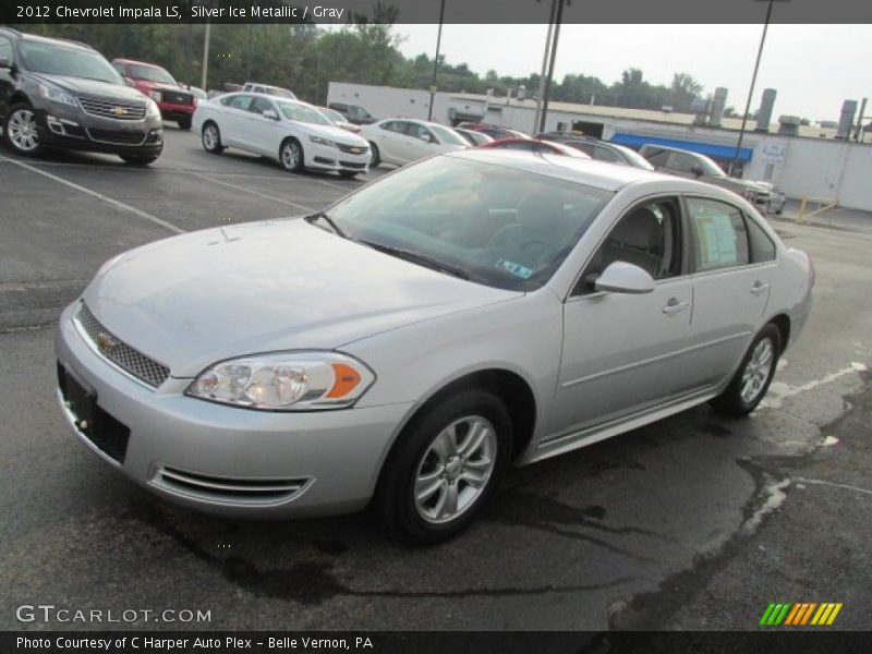 Silver Ice Metallic / Gray 2012 Chevrolet Impala LS