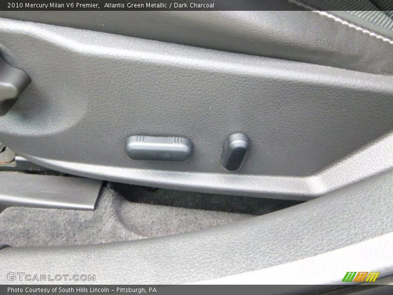 Atlantis Green Metallic / Dark Charcoal 2010 Mercury Milan V6 Premier