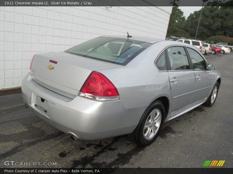 Silver Ice Metallic / Gray 2012 Chevrolet Impala LS