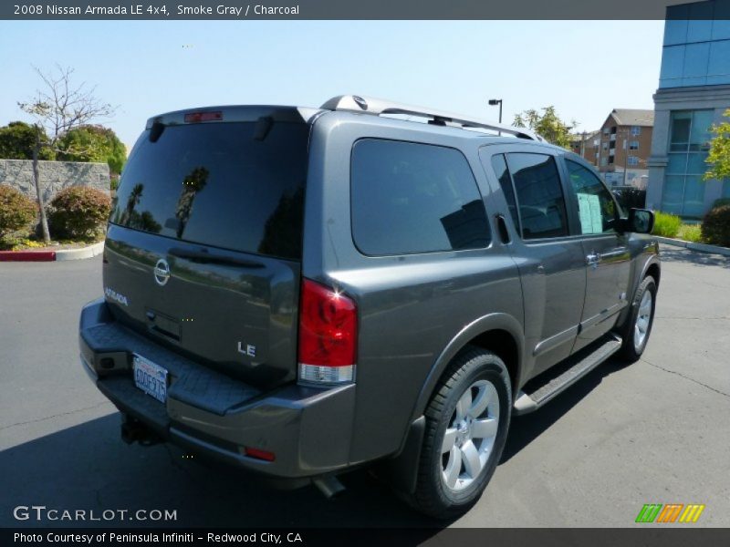 Smoke Gray / Charcoal 2008 Nissan Armada LE 4x4