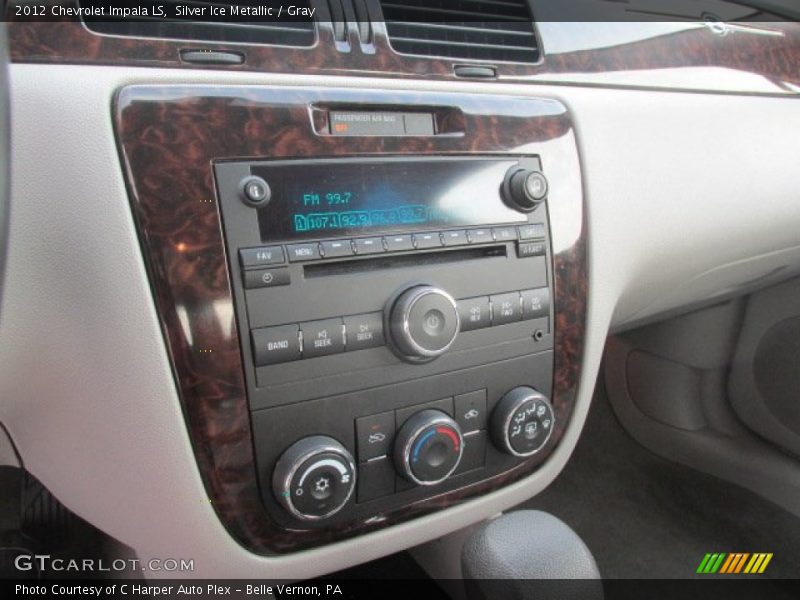 Silver Ice Metallic / Gray 2012 Chevrolet Impala LS
