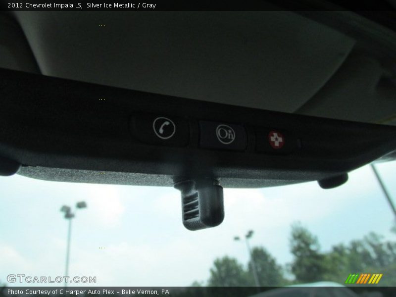 Silver Ice Metallic / Gray 2012 Chevrolet Impala LS