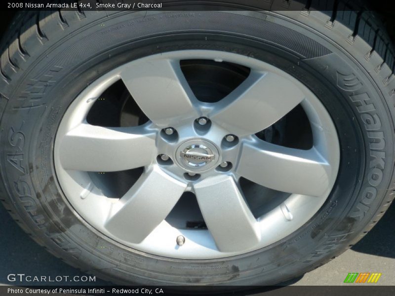 Smoke Gray / Charcoal 2008 Nissan Armada LE 4x4