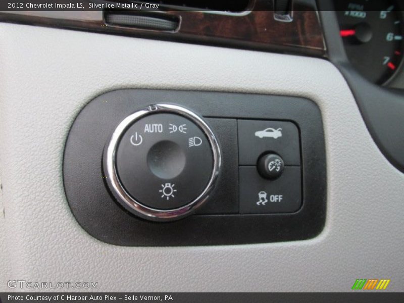Silver Ice Metallic / Gray 2012 Chevrolet Impala LS