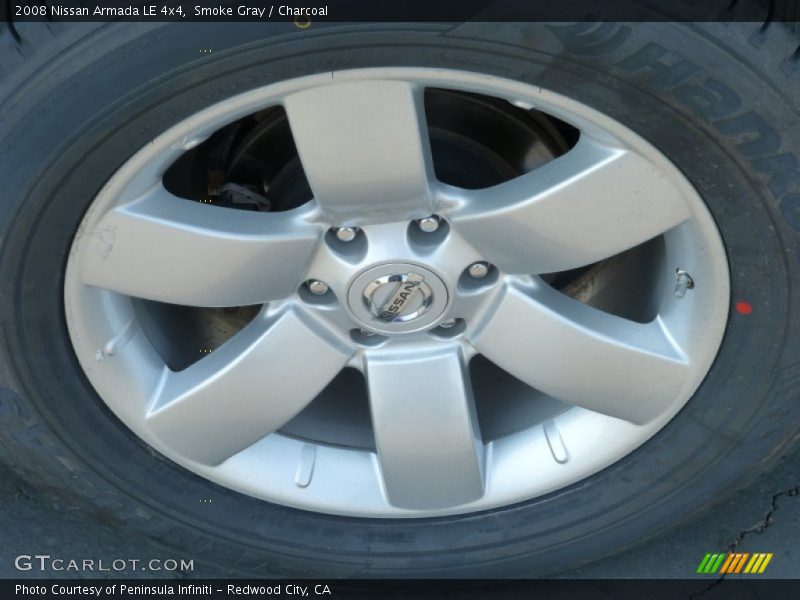 Smoke Gray / Charcoal 2008 Nissan Armada LE 4x4