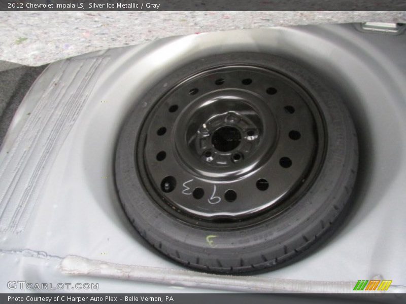 Silver Ice Metallic / Gray 2012 Chevrolet Impala LS