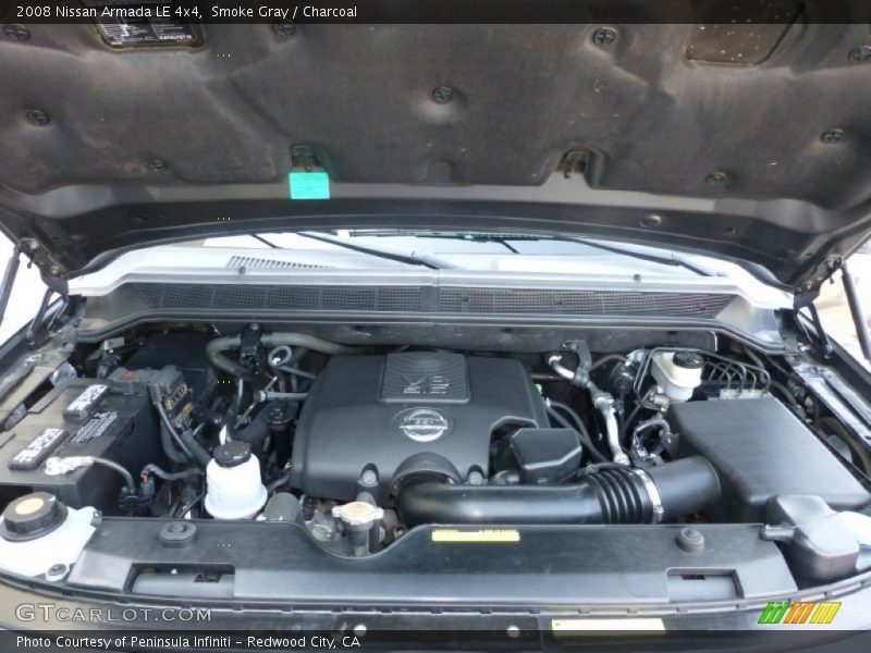 Smoke Gray / Charcoal 2008 Nissan Armada LE 4x4