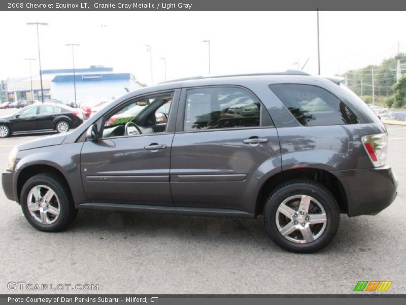Granite Gray Metallic / Light Gray 2008 Chevrolet Equinox LT