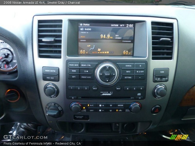 Smoke Gray / Charcoal 2008 Nissan Armada LE 4x4