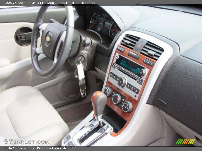 Granite Gray Metallic / Light Gray 2008 Chevrolet Equinox LT