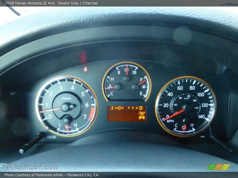 Smoke Gray / Charcoal 2008 Nissan Armada LE 4x4