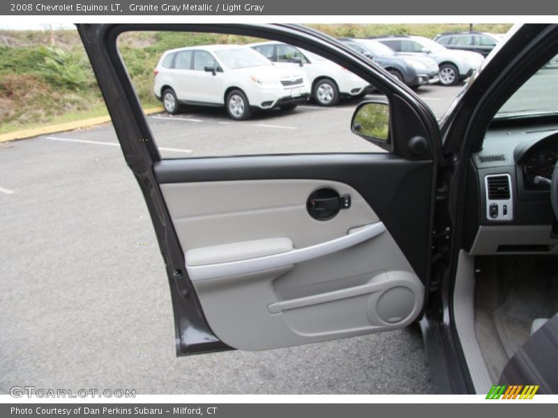 Granite Gray Metallic / Light Gray 2008 Chevrolet Equinox LT