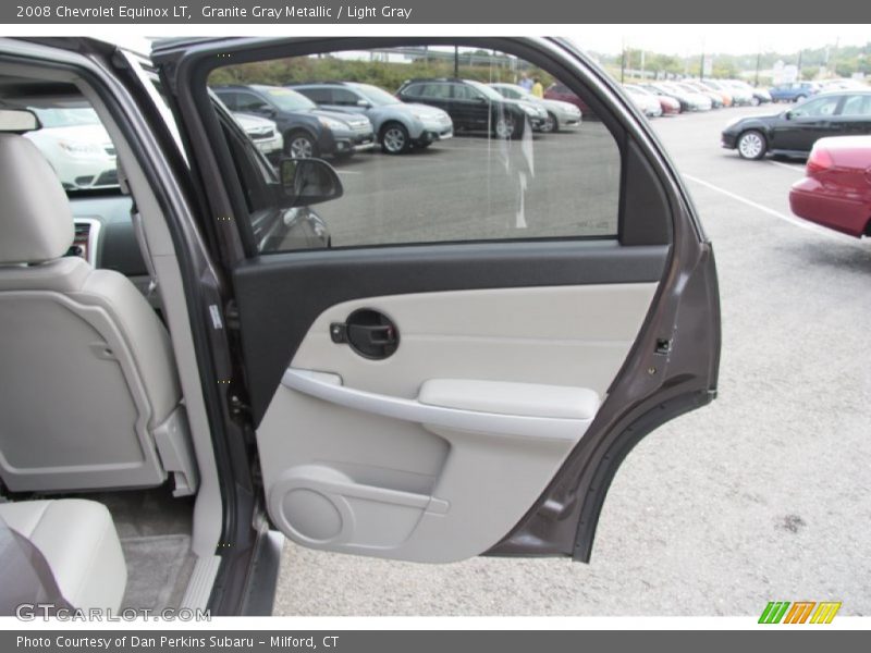 Granite Gray Metallic / Light Gray 2008 Chevrolet Equinox LT