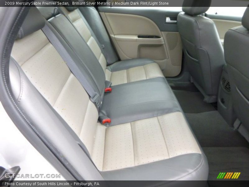 Brilliant Silver Metallic / Medium Dark Flint/Light Stone 2009 Mercury Sable Premier Sedan