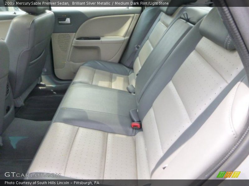 Brilliant Silver Metallic / Medium Dark Flint/Light Stone 2009 Mercury Sable Premier Sedan