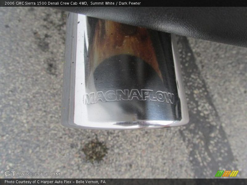 Summit White / Dark Pewter 2006 GMC Sierra 1500 Denali Crew Cab 4WD