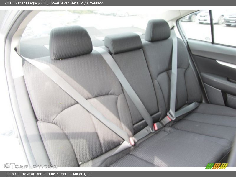 Steel Silver Metallic / Off-Black 2011 Subaru Legacy 2.5i