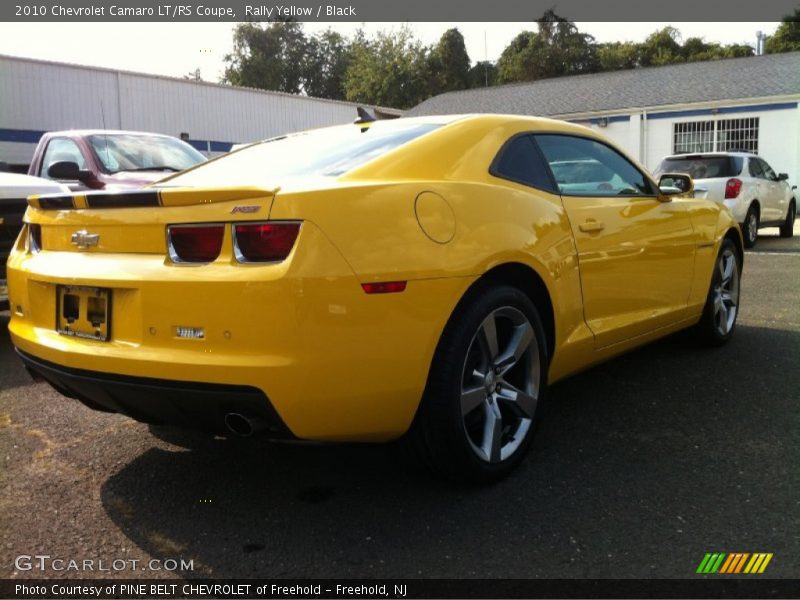 Rally Yellow / Black 2010 Chevrolet Camaro LT/RS Coupe