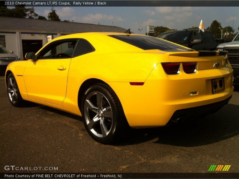 Rally Yellow / Black 2010 Chevrolet Camaro LT/RS Coupe
